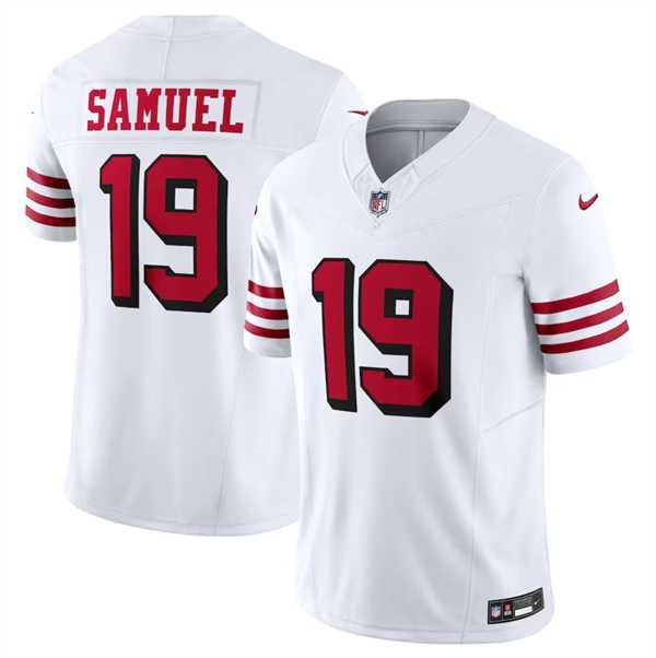 Men & Women & Youth San Francisco 49ers #19 Deebo Samuel New White 2023 F.U.S.E. Vapor Untouchable Limited Stitched Football Jersey->san francisco 49ers->NFL Jersey